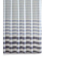 Madison Park shower curtain,  NWT, blues and whites